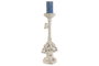 DKD Home Decor Portavelas de Resina Blanco 18x18x50 cm