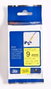 Brother Cinta Laminada Flexible TZe-FX621 Negro sobre Amarillo 9mm x 8m