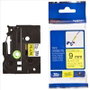 Brother Cinta Laminada Flexible TZe-FX621 Negro sobre Amarillo 9mm x 8m