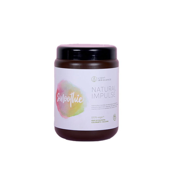 Light Irridiance Natural Impulse Smoothie Mascarilla Regeneradora 1000ml para Cabello Nutre y Revitaliza Light Irridiance Natural Impulse Smoothie Mascarilla Regeneradora 1000ml para Cabello Nutre y Revitaliza