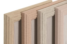 DKD Home Decor Marco de Fotos 15x20 cm Blanco, Beige, Marrón, Material PS y Cristal