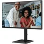 AOC 27E4U - Monitor Profesional 27 Pulgadas Full HD IPS 120Hz, Panel Antirreflejos, Altura Ajustable 150 mm, Hub USB 3.2, Altavoces Integrados, Negro