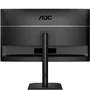 AOC 27E4U - Monitor Profesional 27 Pulgadas Full HD IPS 120Hz, Panel Antirreflejos, Altura Ajustable 150 mm, Hub USB 3.2, Altavoces Integrados, Negro