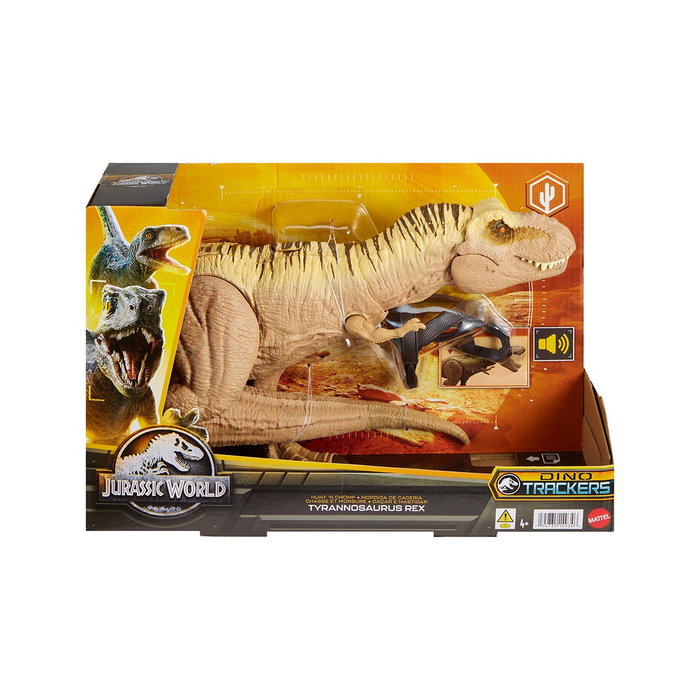 Mattel Jurassic World Tiranosaurio Rex HNT62 Dinosaurio Figura de Acción 48.3cm con Sonidos +4 Años