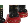 DKD Home Decor Figura de Cascanueces de Magnesia, Surtido de 3 Unidades, Multicolor