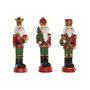 DKD Home Decor Figura de Cascanueces de Magnesia, Surtido de 3 Unidades, Multicolor