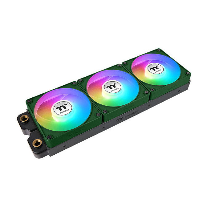 Thermaltake CT120 EX Reverse ARGB Sync Ventilador PC 120mm Racing Green 3 Pack