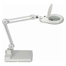 MAUL Lupa de mesa con iluminación MAULVISO