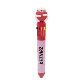 ERIK Boligrafo 3D Ketnipz Topper Personaje PVC 10 Colores
