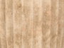 Giftdecor Lámpara Envejecida Rayas Verticales 44cm Cerámica y Tela Marrón E27 (Set de 4)