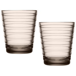 Iittala Vaso Aino Aalto 220 Ml Linen Colección 6 Unidades