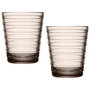 Iittala Vaso Aino Aalto 220 Ml Linen Colección 6 Unidades