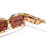 Hawkers TRENDSET #Sunflowers Brown Gafas de Sol Mujer Redondas Acetato 1 Unidad