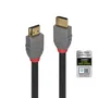 Lindy 36951 Cable HDMI 2.1 Ultra High Speed, 0.5 Metros, Negro, 48 Gbit/s, 3D, ARC, Conectores Macho Tipo A, Calibre 30 AWG