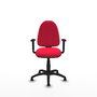PIQUERAS Y CRESPO Silla de oficina Aýna con mecanismo Asincro, Rojo