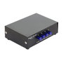 DeLOCK 87637 Conmutador de audio/vídeo manual bidireccional de 4 puertos RCA