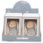 Creaciones Llopis Display 6 und.conejo ely gris sonajero 18 cm caja
