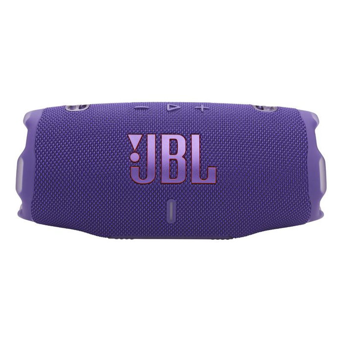JBL Charge 6 - Altavoz Estéreo Portátil Bluetooth, Resistente al Agua IP67, Sonido JBL Original, Batería Larga Duración, Color Púrpura - JBLCHARGE6PUR