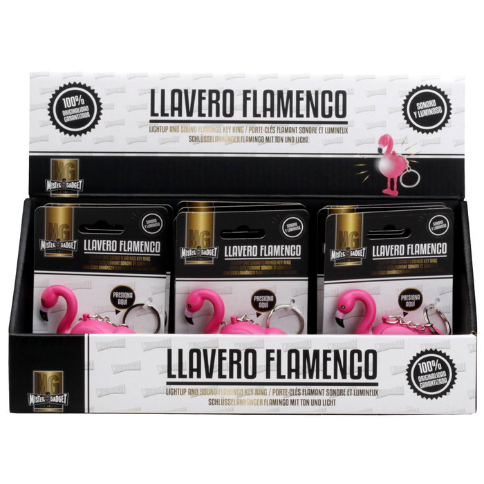 Mister Gadget Llavero Flamenco con Luz y Sonido