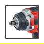 Einhell 4510070 Destornillador de Impacto Inalámbrico, 400 Nm, 18V, Motor sin escobillas, Negro/Rojo
