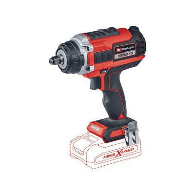 Einhell 4510070 Destornillador de Impacto Inalámbrico, 400 Nm, 18V, Motor sin escobillas, Negro/Rojo Einhell 4510070 Destornillador de Impacto Inalámbrico, 400 Nm, 18V, Motor sin escobillas, Negro/Rojo