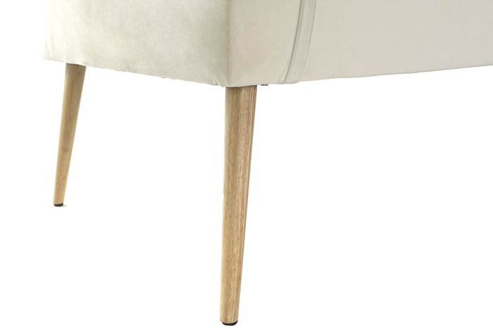 DKD Home Decor Diván Layn Blue en Crema