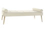 DKD Home Decor Diván Layn Blue en Crema