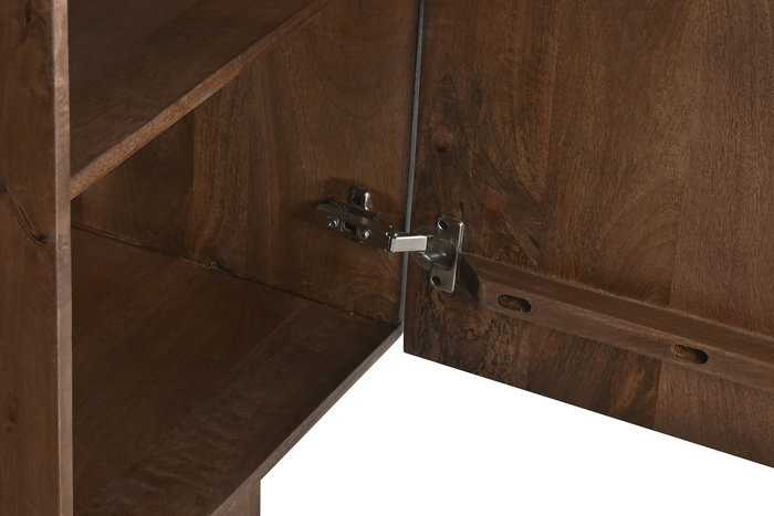 DKD Home Decor Buffet Moderno Marron Blanco 162.5 x 76 x 47 cm DKD Home Decor Buffet Moderno Marron Blanco 162.5 x 76 x 47 cm