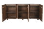 DKD Home Decor Buffet Moderno Marron Blanco 162.5 x 76 x 47 cm