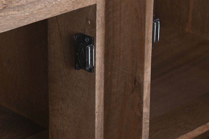 DKD Home Decor Buffet Moderno Marron Blanco 162.5 x 76 x 47 cm DKD Home Decor Buffet Moderno Marron Blanco 162.5 x 76 x 47 cm