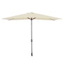 Marbueno Sombrilla Acero 8 Varillas 200x300 cm Polyester Beige Jardin, Piscina y Terraza 10493