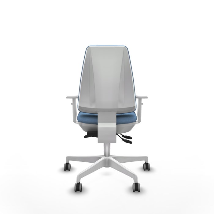 PIQUERAS Y CRESPO Silla de oficina Elche Azul cielo con mecanismo Asincro
