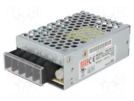 MEAN WELL RS-25 Fuente de alimentación de módulo 25W 12VDC 2,1A