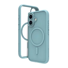 Dbramante1928 Funda MagSafe para Apple iPhone 16 (6.1") - Verde, Plástico Reciclado, Resistente a Impactos y Polvo, Compatible con Carga Inalámbrica