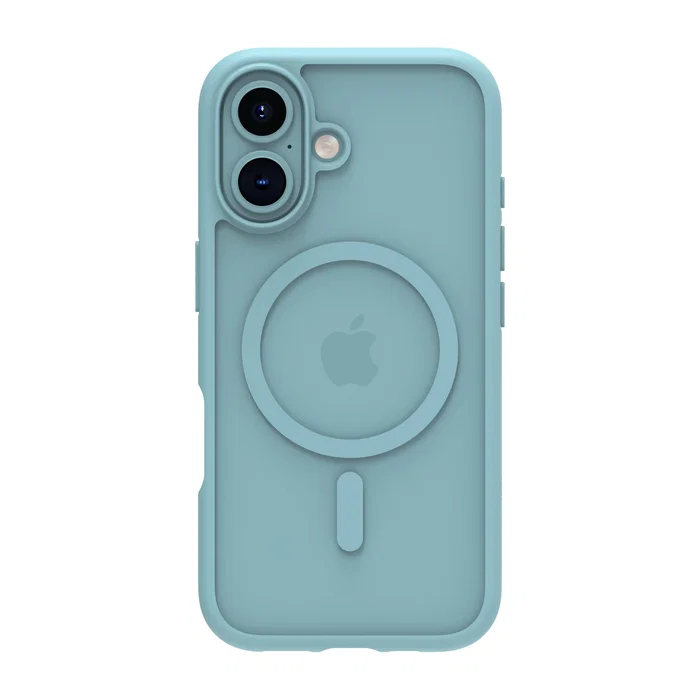 Dbramante1928 Funda MagSafe para Apple iPhone 16 (6.1") - Verde, Plástico Reciclado, Resistente a Impactos y Polvo, Compatible con Carga Inalámbrica