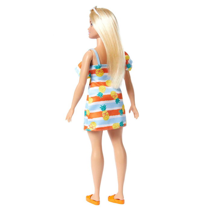 Barbie Hlp92 Muñeca Barbie Loves The Ocean Vestido Flores Mattel Fabricada con Plástico Reciclado