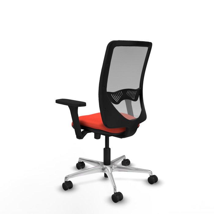 PIQUERAS Y CRESPO Silla de oficina Zulema con mecanismo Sincro/Traslack, Naranja oscuro y Gris PIQUERAS Y CRESPO Silla de oficina Zulema con mecanismo Sincro/Traslack, Naranja oscuro y Gris