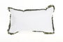 DKD Home Decor Cojín de Poliéster con Diseño de Hojas, Surtido de Colores