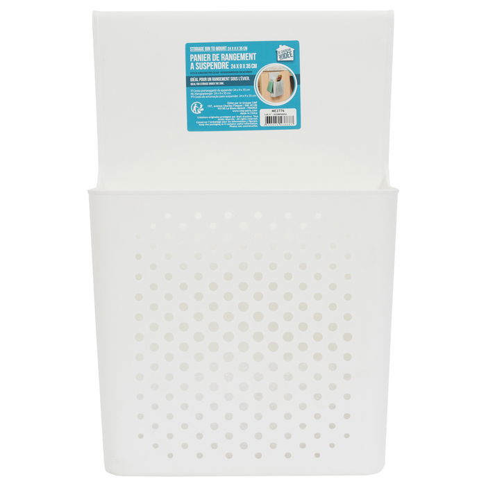 Je cherche une Idee Cesta para colgar estropajos y paños de Polipropileno