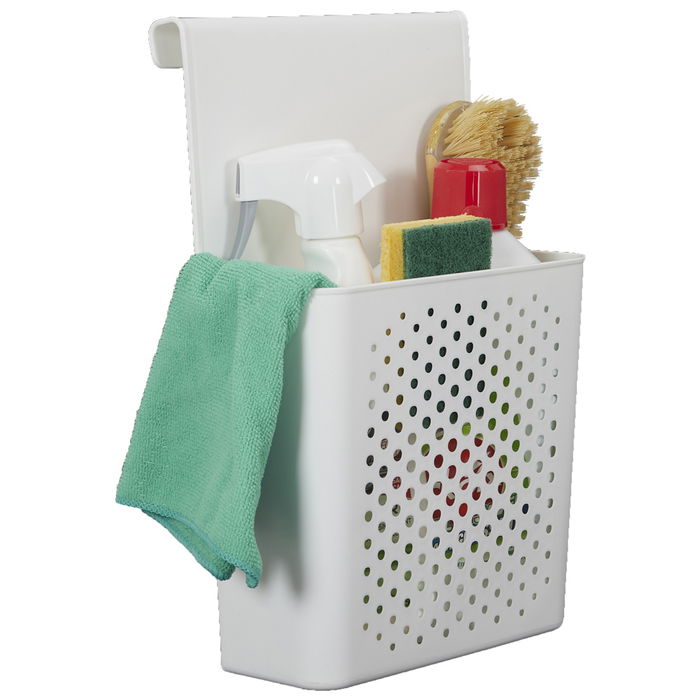 Je cherche une Idee Cesta para colgar estropajos y paños de Polipropileno