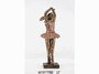 DKD Home Decor Figura de Resina Bailarina Pack de 2