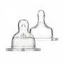 Dodie Flat Tet Cuello ancho 0-6 meses Silicona
