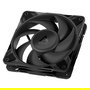 ARCTIC P12 PRO PST Ventilador 12CM Negro 77 CFM 3000 RPM 6 Años Garantía