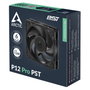 ARCTIC P12 Pro PST Ventilador de 12 cm Negro