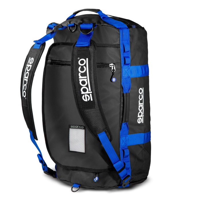 Sparco Bolsa de Viaje Dakar-S Negro-Azul S016443NRAZ Capacidad 60L
