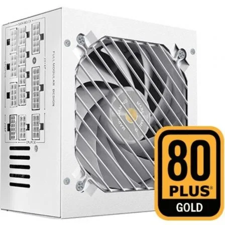 Mars Gaming MPB850PSI Fuente de Alimentación 850W ATX 3.1 80 Plus Gold Modular con Conector PCIe 5.1 y Ventilador SI Extreme Silence 140mm