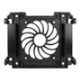 Inter-Tech Einbaurahmen 88885214 Negro, Marco de Montaje 1 Bahía 5,25 para 1 HDD/SSD 2,5/3,5 y 1 Ventilador 12 cm