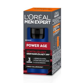 L'Oréal Paris Men Expert Power Age Crema con Ácido Hialurónico 50 ml