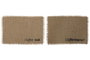 DKD Home Decor Individuales Básicos Natural 30 x 0.1 x 45 cm (12 Unidades)