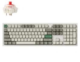 Keychron Q6H-P1 Teclado Mecánico Magnético Completo 108 Teclas RGB Blanco Cableado e Inalámbrico USB-C para Gaming